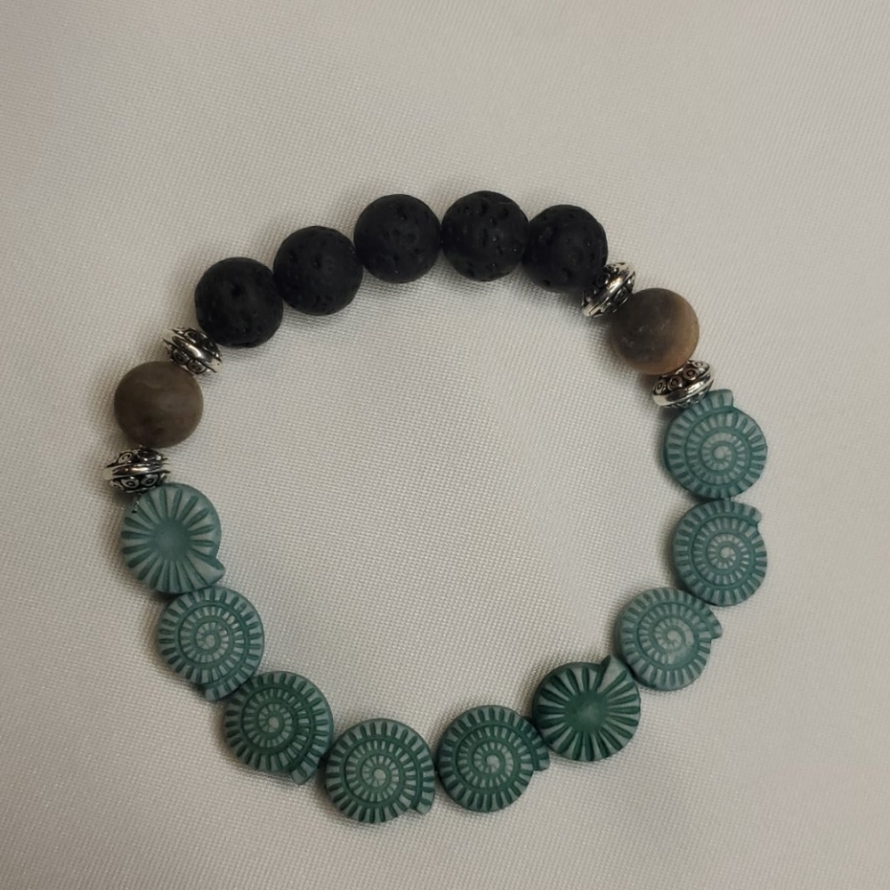 Lava stone bracelet